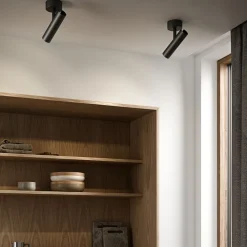 Plafondspot MIB met GU10-fitting, zwart