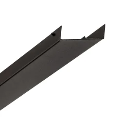 Plafondspot Mono Corner VIII zwart 2x200cm