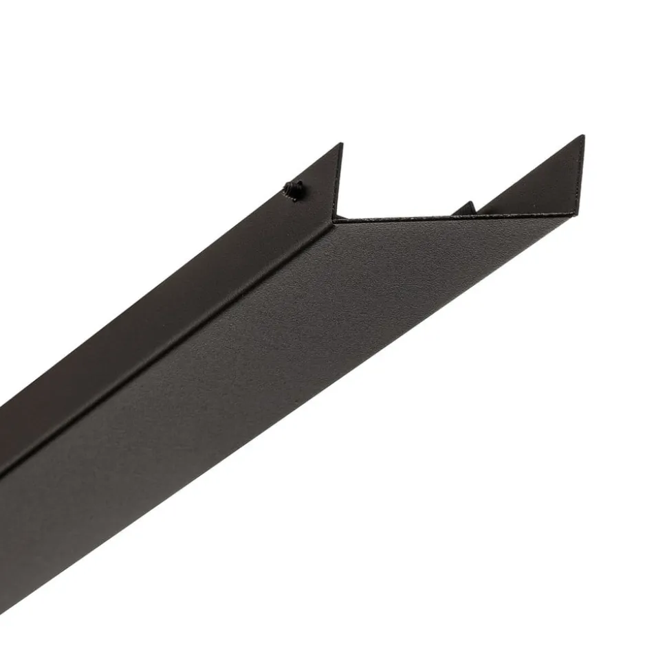 Plafondspot Mono Corner VIII zwart 2x200cm