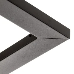 Plafondspot Mono Corner VIII zwart 2x200cm