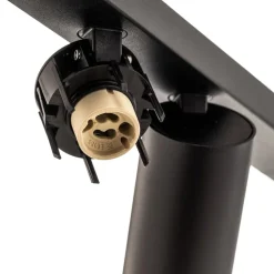 Plafondspot Mono Corner VIII zwart 2x200cm