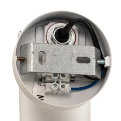 Plafondspot Mono I wit, binnenkant goud, 1-lamp