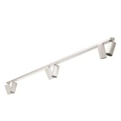 Plafondspot Mono VI in wit, 6-lamps