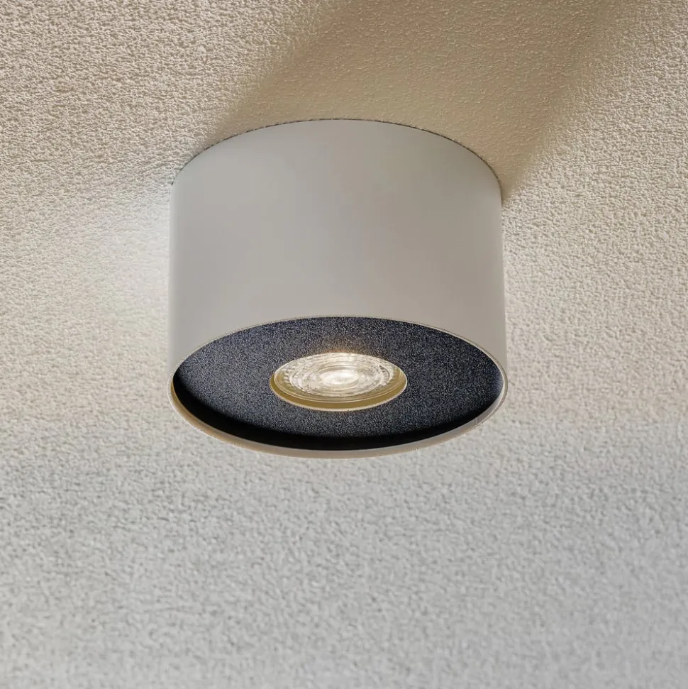 Plafondspot Point Sin cilindrische vorm, wit