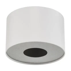 Plafondspot Point Sin cilindrische vorm, wit