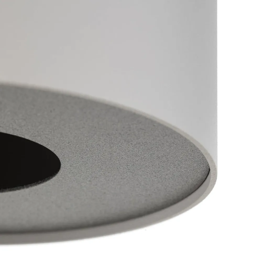 Plafondspot Point Sin cilindrische vorm, wit