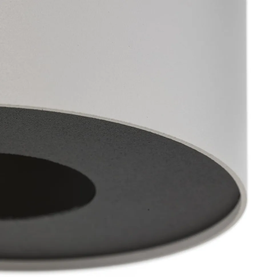 Plafondspot Point Sin cilindrische vorm, wit