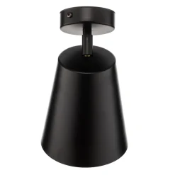 Plafondspot Prism, 1-lamp, zwart/goud