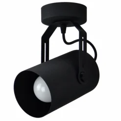 Plafondspot Reflector, zwart, 1-lamp