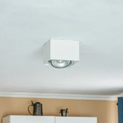 Plafondspot Ronda, 1-lamp, wit