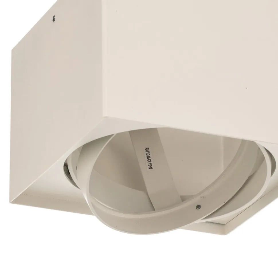 Plafondspot Ronda, 1-lamp, wit