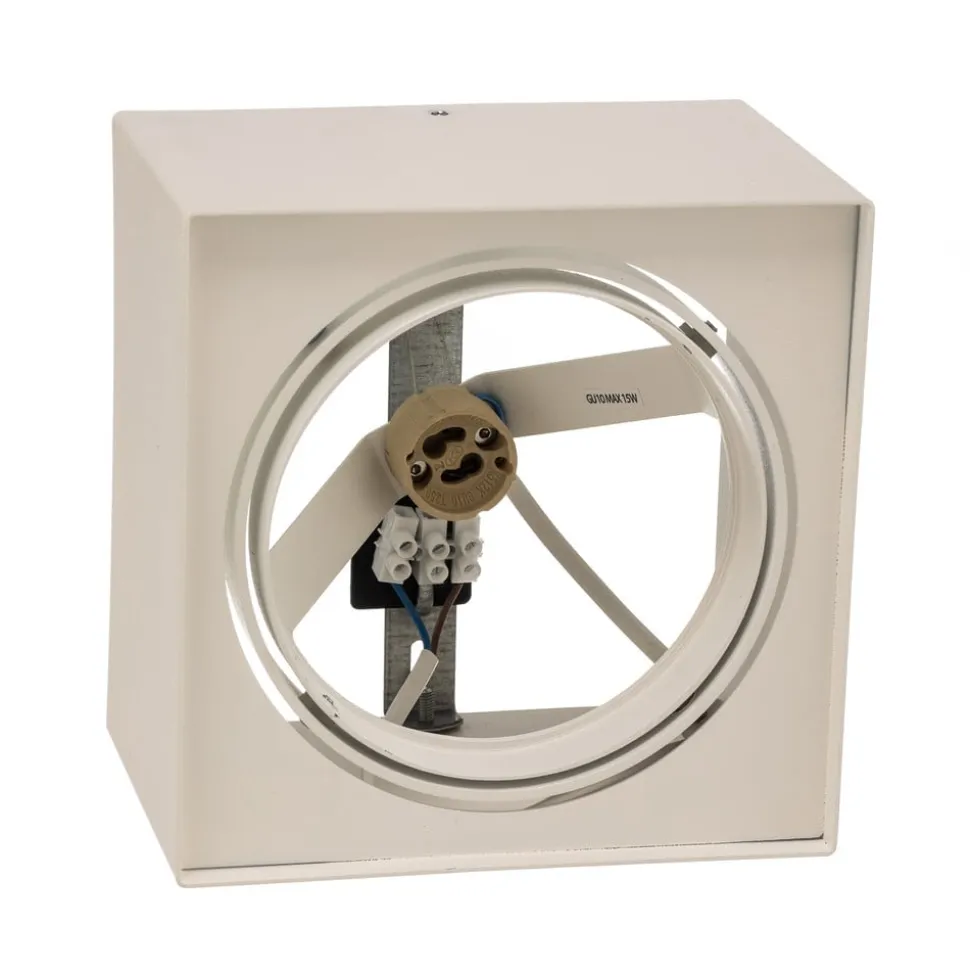 Plafondspot Ronda, 1-lamp, wit