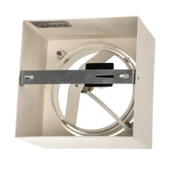 Plafondspot Ronda, 1-lamp, wit