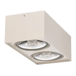 Plafondspot Ronda, 2-lamps, wit