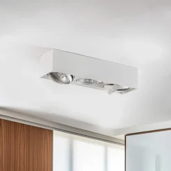 Plafondspot Ronda, 3-lamps, wit