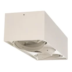 Plafondspot Ronda, 3-lamps, wit