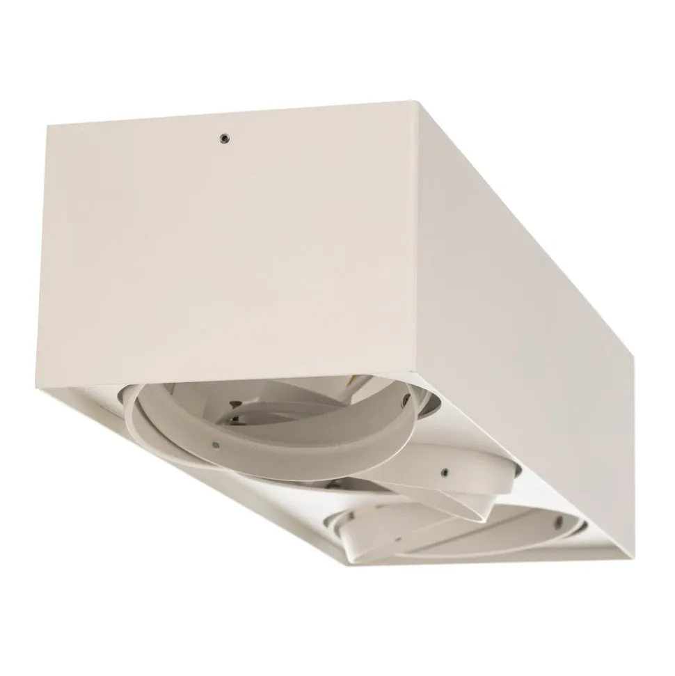 Plafondspot Ronda, 3-lamps, wit