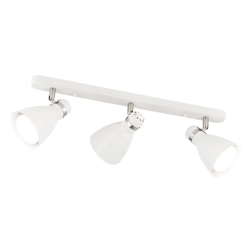 Plafondspot School, 3-lamps, wit