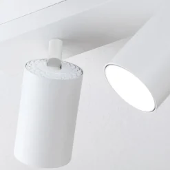 Plafondspot Sean 6-lamps, wit