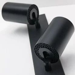 Plafondspot Sean 4-lamps, zwart