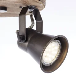 Plafondspot Seed, 2-lamps, zwart