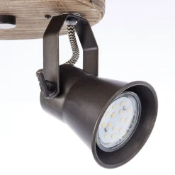 Plafondspot Seed, 2-lamps, zwart