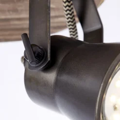 Plafondspot Seed, 2-lamps, zwart