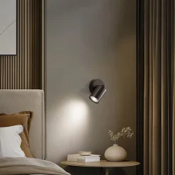 Plafondspot Top, verstelbaar, bruin, 1-lamp