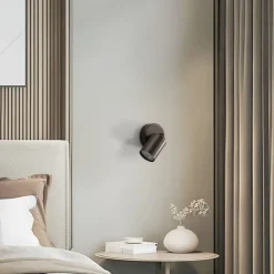 Plafondspot Top, verstelbaar, bruin, 1-lamp