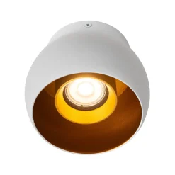 Plafondspot Torben van aluminium, wit