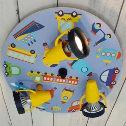 Plafondspot Voertuigen, 3-lamps