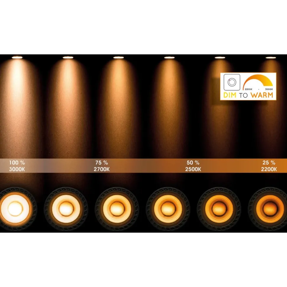 Plafondspot Xirax, 2-lamps, zwart