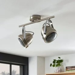 Plafondspot Zoja, met twee lampjes