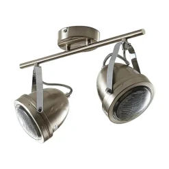 Plafondspot Zoja, met twee lampjes