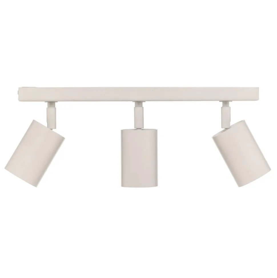 Plafondspot Zoom, 3-lamps, wit