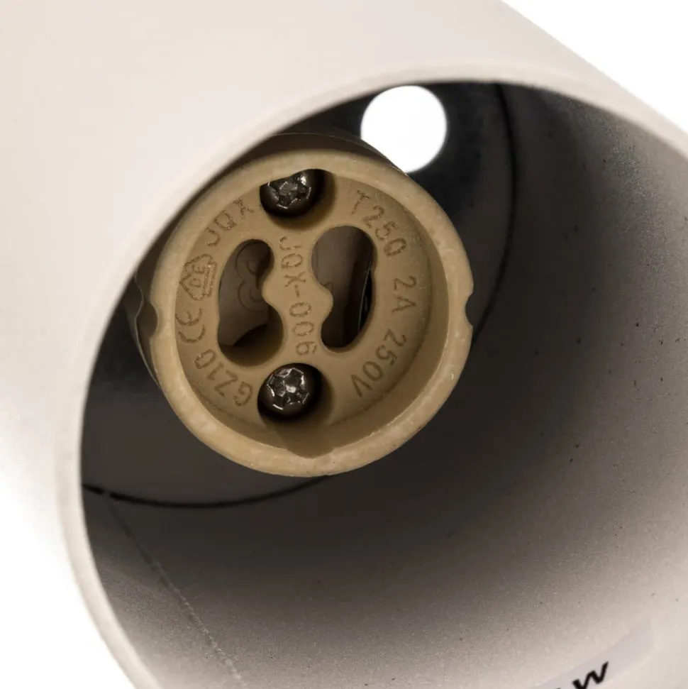 Plafondspot Zoom, 3-lamps, wit