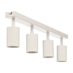 Plafondspot Zoom, 4-lamps, wit