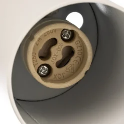 Plafondspot Zoom, 4-lamps, wit