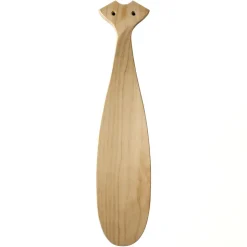 Plafondventilator Aeroplan Eco, chroom, hout licht