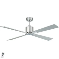 Plafondventilator Airfusion Climate DC, chroom, stil