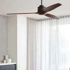 Plafondventilator Airfusion Akmani koa/brons geruisloos