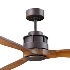 Plafondventilator Airfusion Akmani koa/brons geruisloos