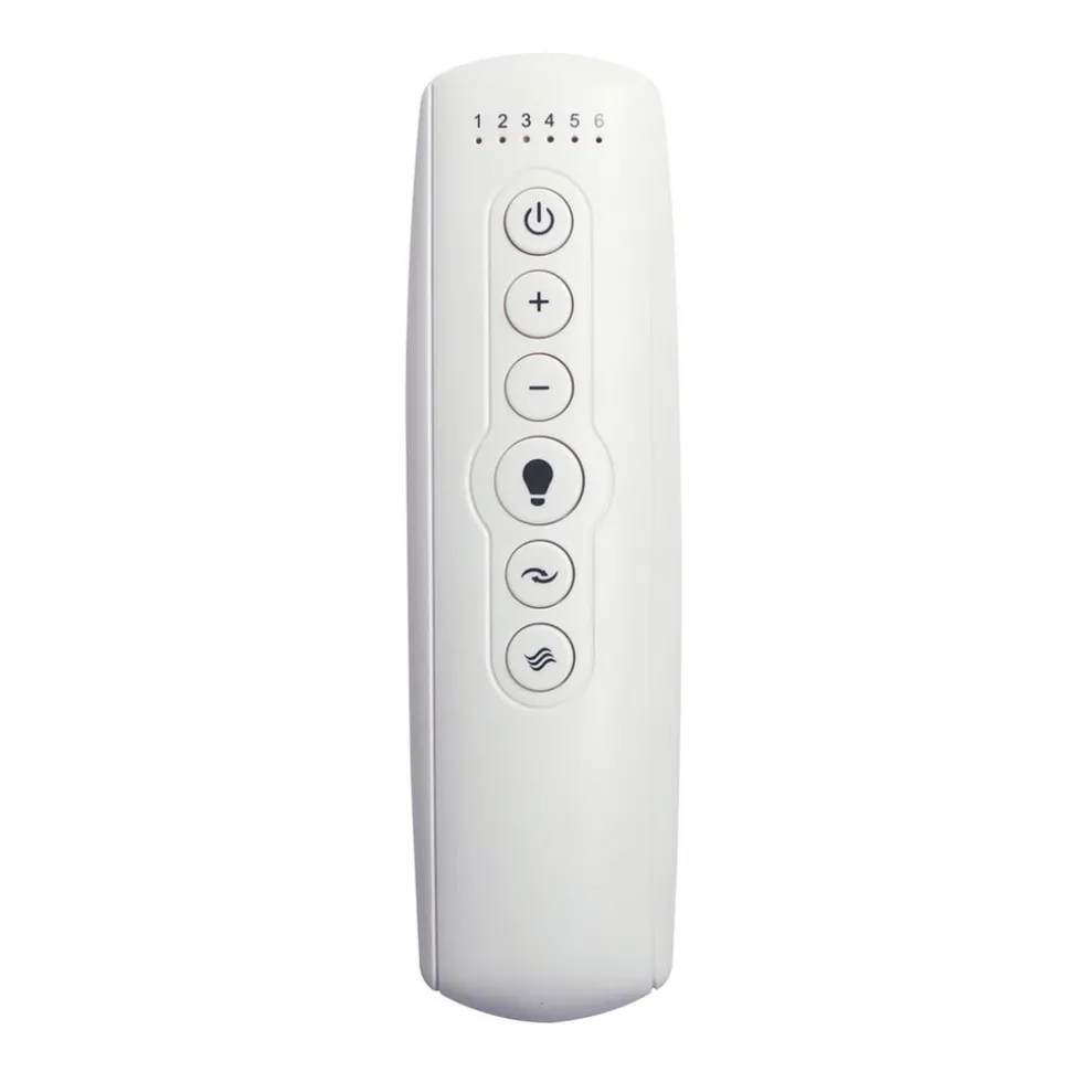 Plafondventilator Airfusion Akmani, stil, teak/chroom