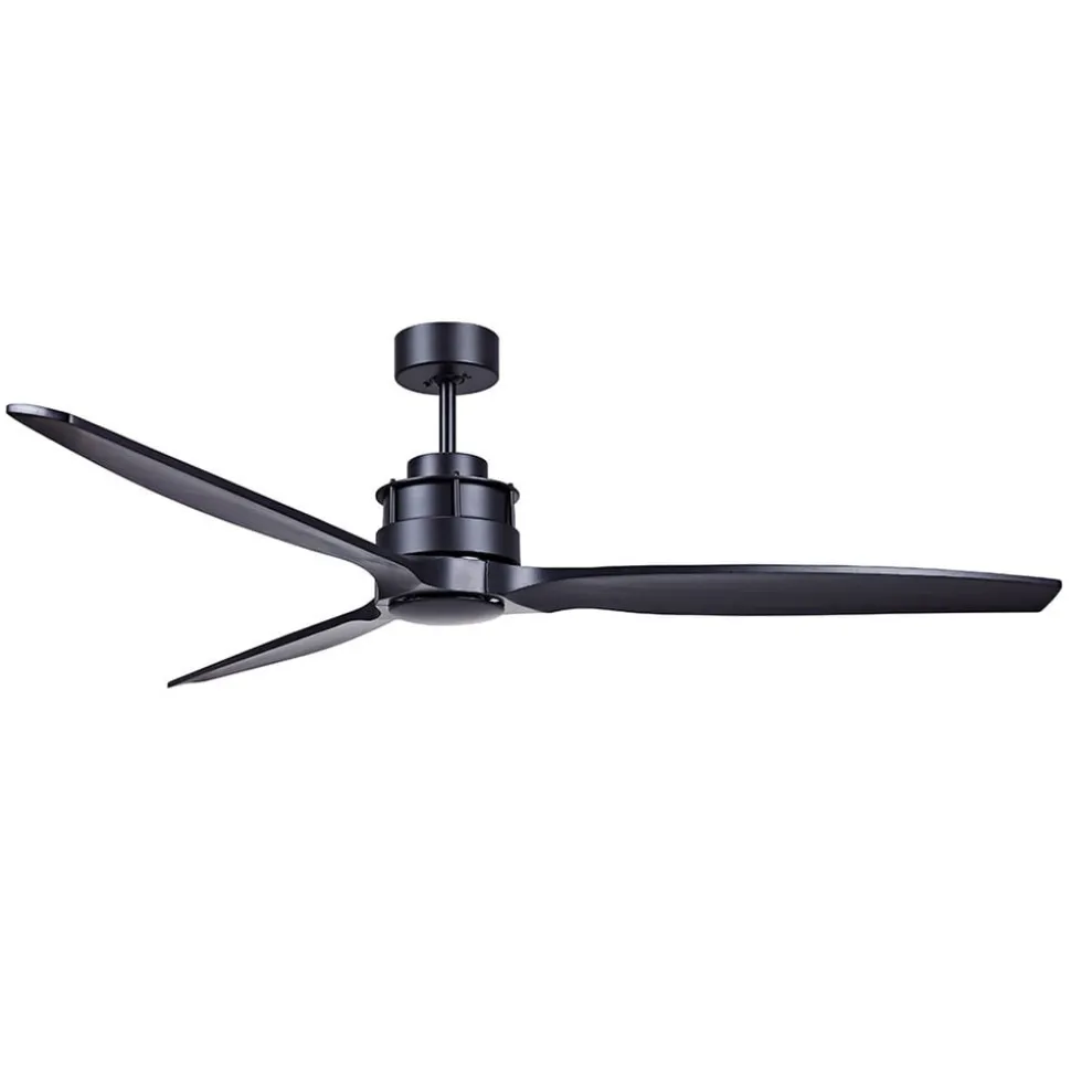 Plafondventilator Airfusion Akmani zwart geruisloos