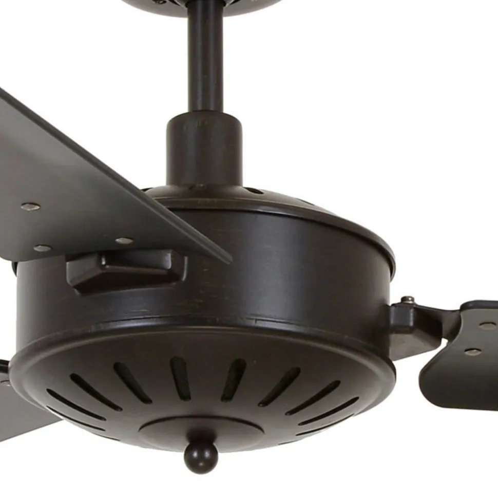 Plafondventilator Airfusion Carolina, zwart, stil