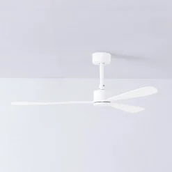 Plafondventilator Amelia, DC-motor, 3 bladen, wit