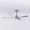 Plafondventilator Amelia, DC-motor, 3 bladen grijs