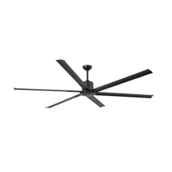 Plafondventilator Andros XL, grote ruimte, zwart