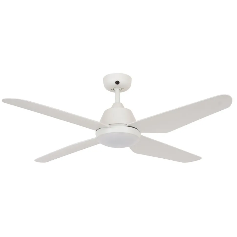 Plafondventilator Aria wit stil 122 cm