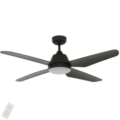 Plafondventilator Aria zwart 122 cm stil